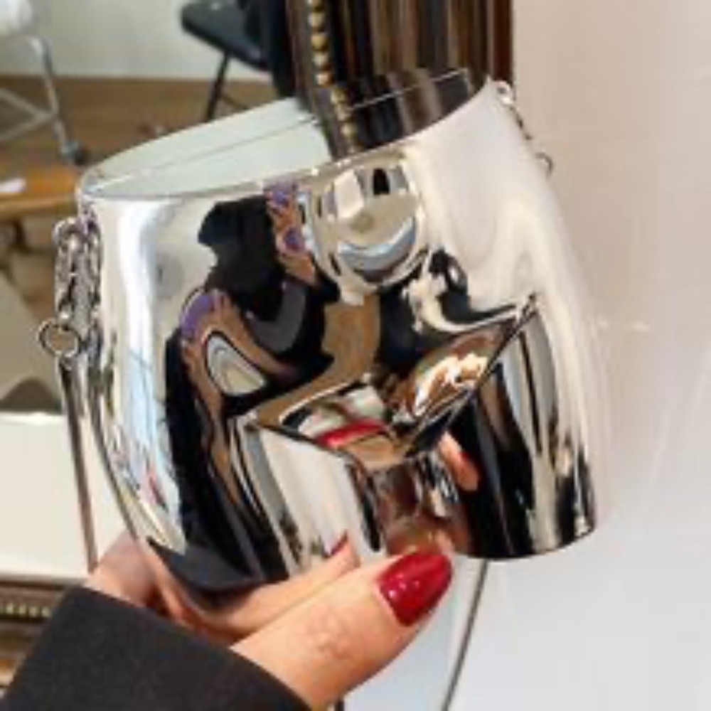 Chrome Torso Purse